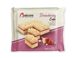 Balconi Strawberry  Dessert Cake