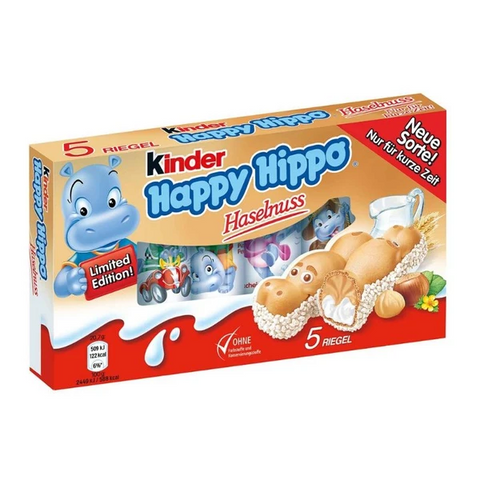 Ferrero Kinder HAPPY HIPPO HAZELNUTS 20.7g/10