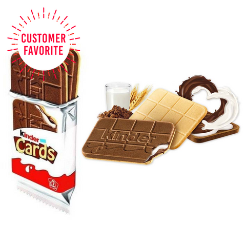 Ferrero Kinder Chocolate Cards MINI