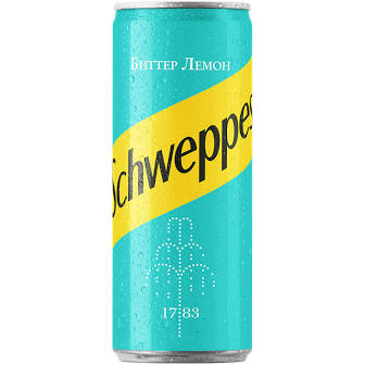 Schweppes Bitter Lemon  Can 330ml
